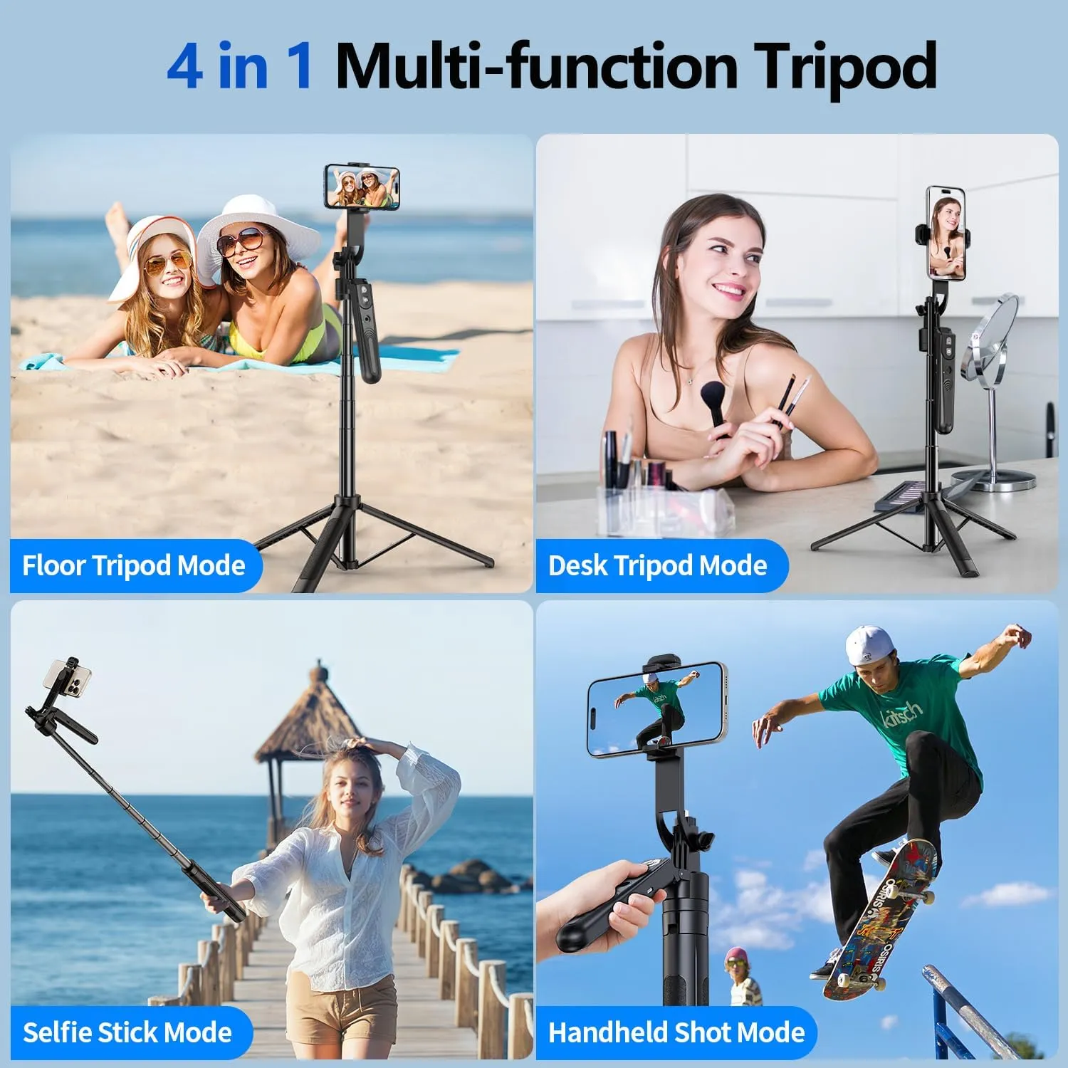 📱 360° AI Face Tracking Tripod 📱