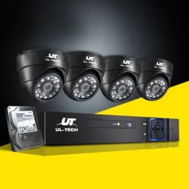 1080P HD Indoor CCTV Security System 4 Cameras 2TB | UL-Tech