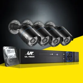 1080P Night Vision Security System 4 Cameras 2TB - UL-Tech