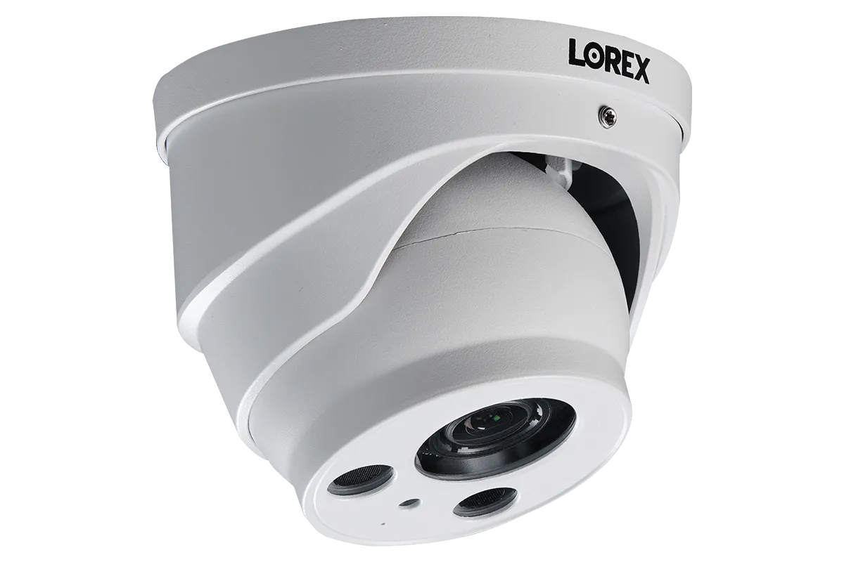 16-Channel NVR System with Eight 4K (8MP) Nocturnal Varifocal Zoom IP Dome Cameras with Listen-In Audio and 250FT Night Vision