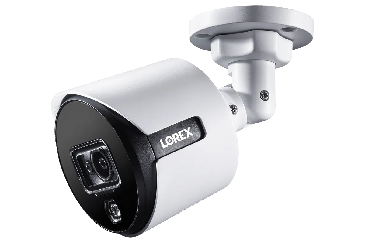 16-Channel Security System with 8 Active Deterrence 4K (8MP) Cameras featuring Smart Motion Detection and Color Night Vision