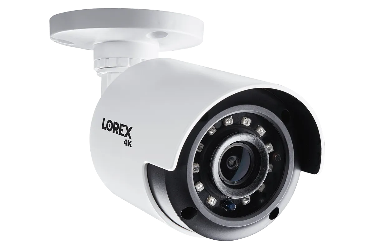 16-Channel Security System with Sixteen 4K (8MP) Cameras featuring Smart Motion Detection and Color Night Vision