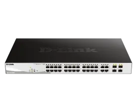 28-Port Gigabit Poe  Smart Managed Switch Including 4 X 100/1000Mbps Combo Ports