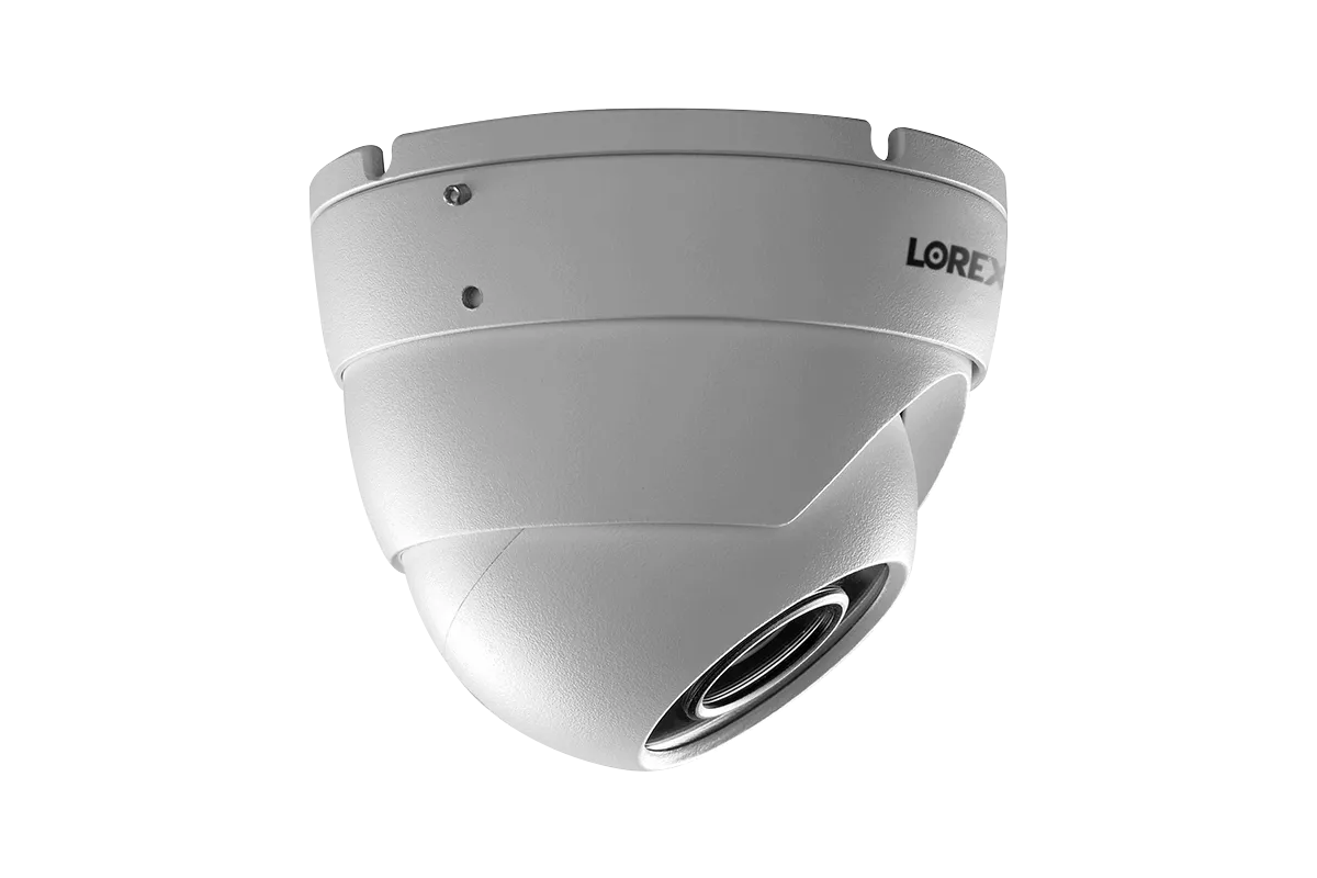 2K Super HD 8-Channel Security System with Eight 2K (5MP) Dome Cameras, Advanced Motion Detection and Voice Control