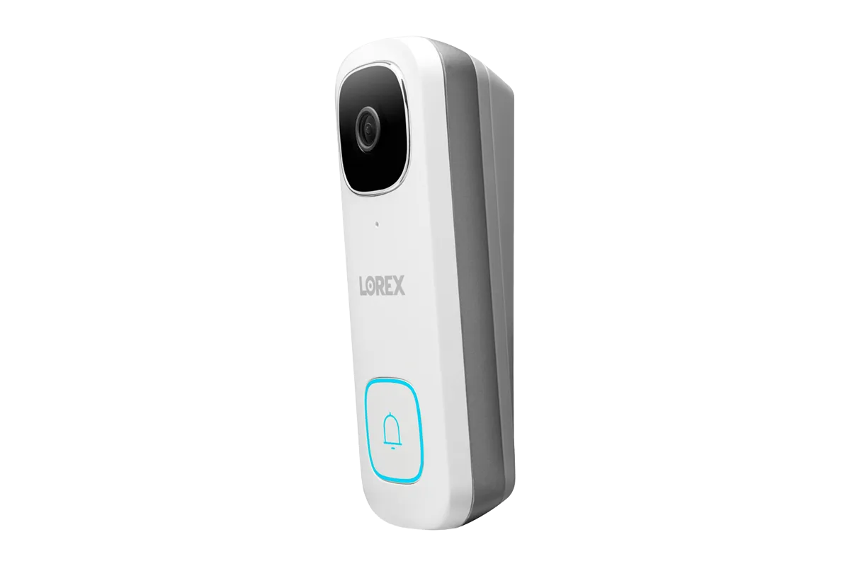 2K Wired Video Doorbell Camera and Wi-Fi Chimebox