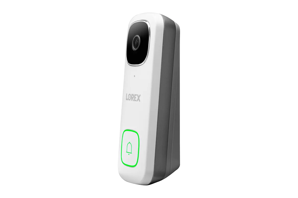 2K Wired Video Doorbell Camera and Wi-Fi Chimebox