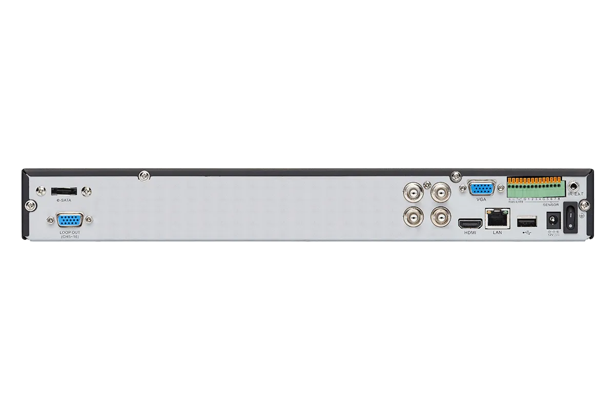 4-Channel Security DVR with Internet Remote Viewing