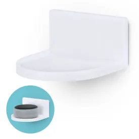 4.6" Round Baby Monitor Wall Mount Shelf, Adhesive & Easy to Install, Also for Cameras, Speakers, Decor, Toys, Bedroom, Wifi Routers, Kitchen, Cable Box & More