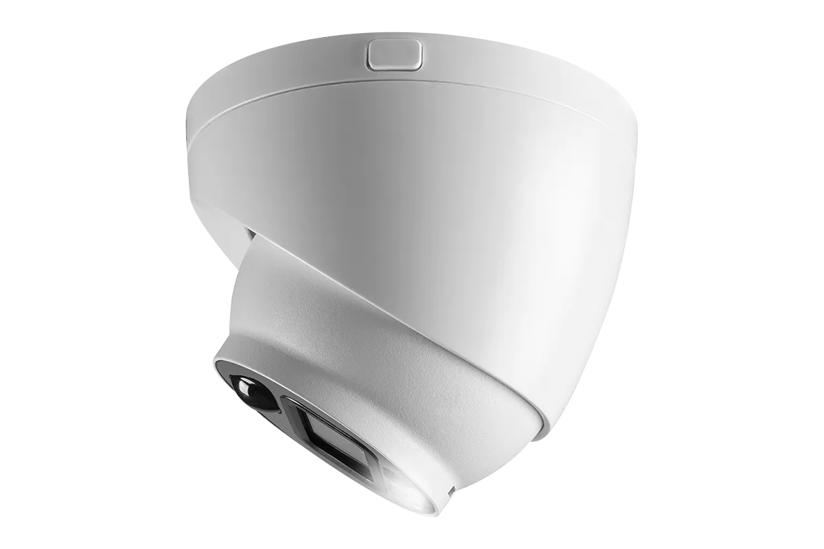 4K Ultra HD Active Deterrence Dome Security Camera