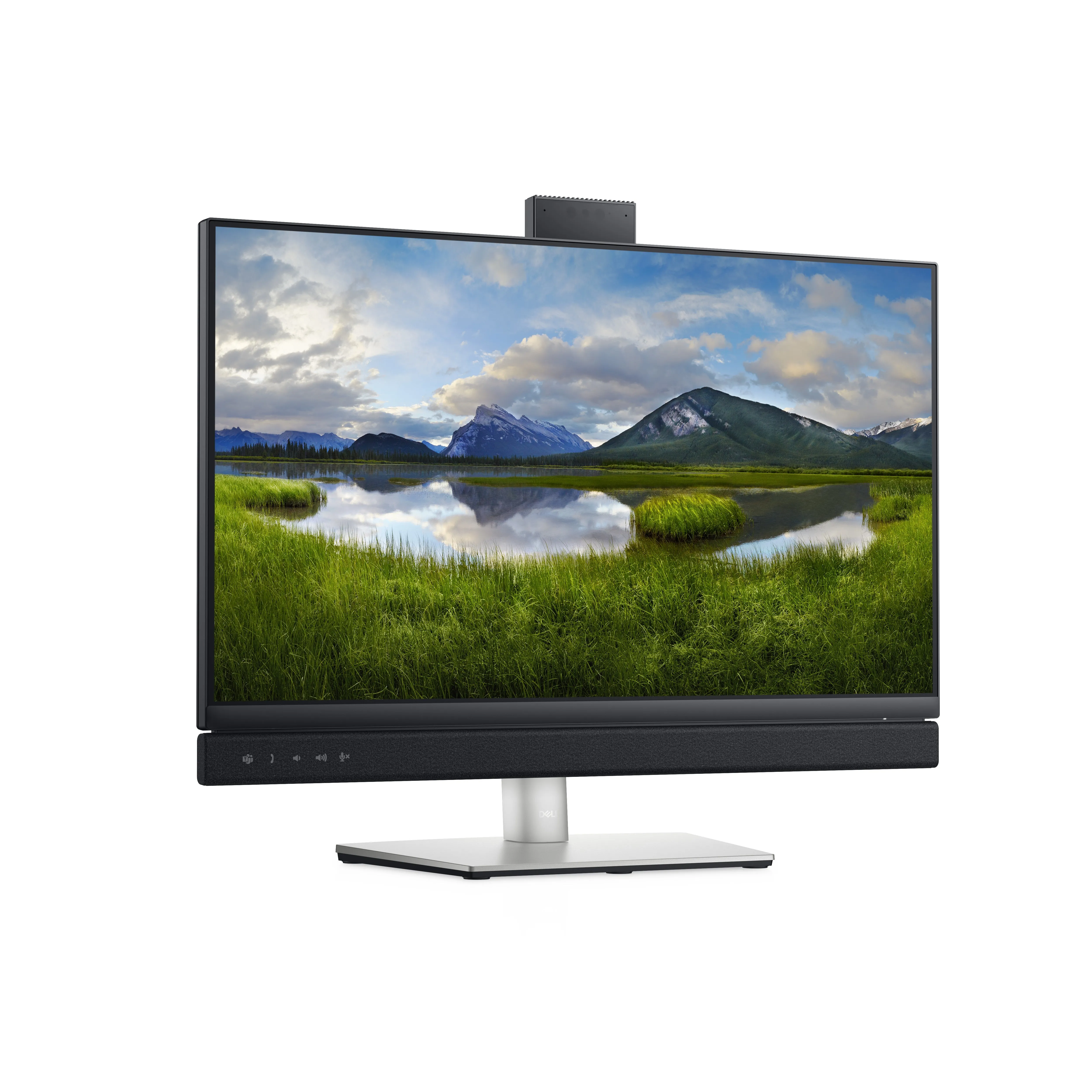 60,47Cm/23,8'' (1920X1080) Dell C2422he Video Conferencing Monitor 5Mp-Cam 16:9 8Ms Ips Hdmi Displaport Usb-C Vesa Pivot