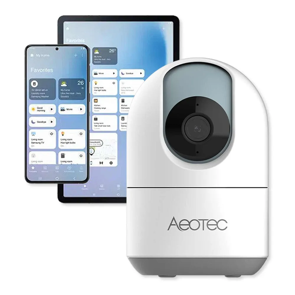 Aeotec Cam 360 HD Wi-Fi Indoor Camera