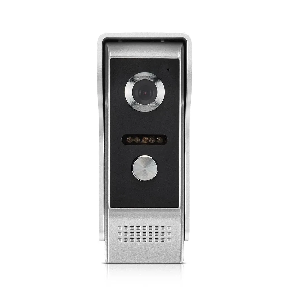 AnjieloSmart 4.3 inch Wired Video Door Phone System Visual Intercom Doorbell with IR Night Vison 700TVL Outdoor Camera