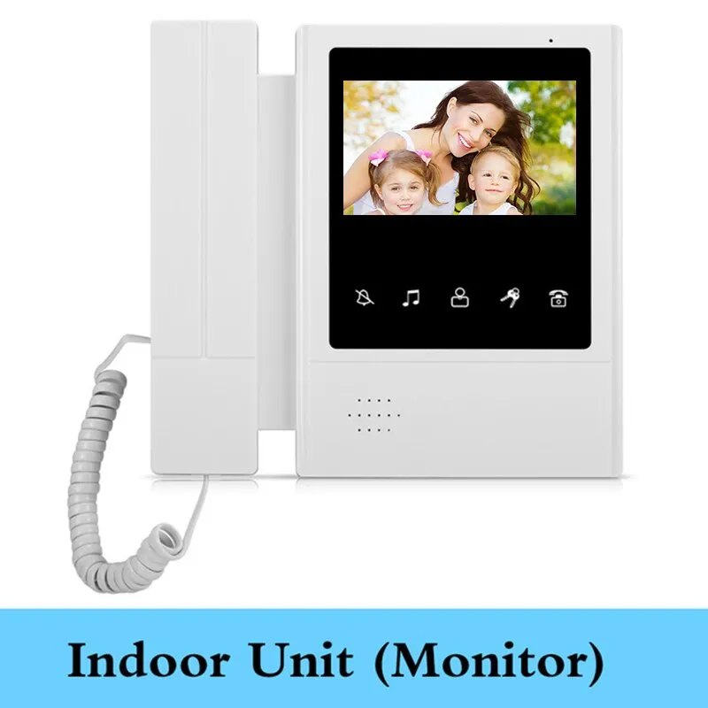 AnjieloSmart 4.3'' TFT LCD Wired Door Camera Video Doorbell System Doorphone