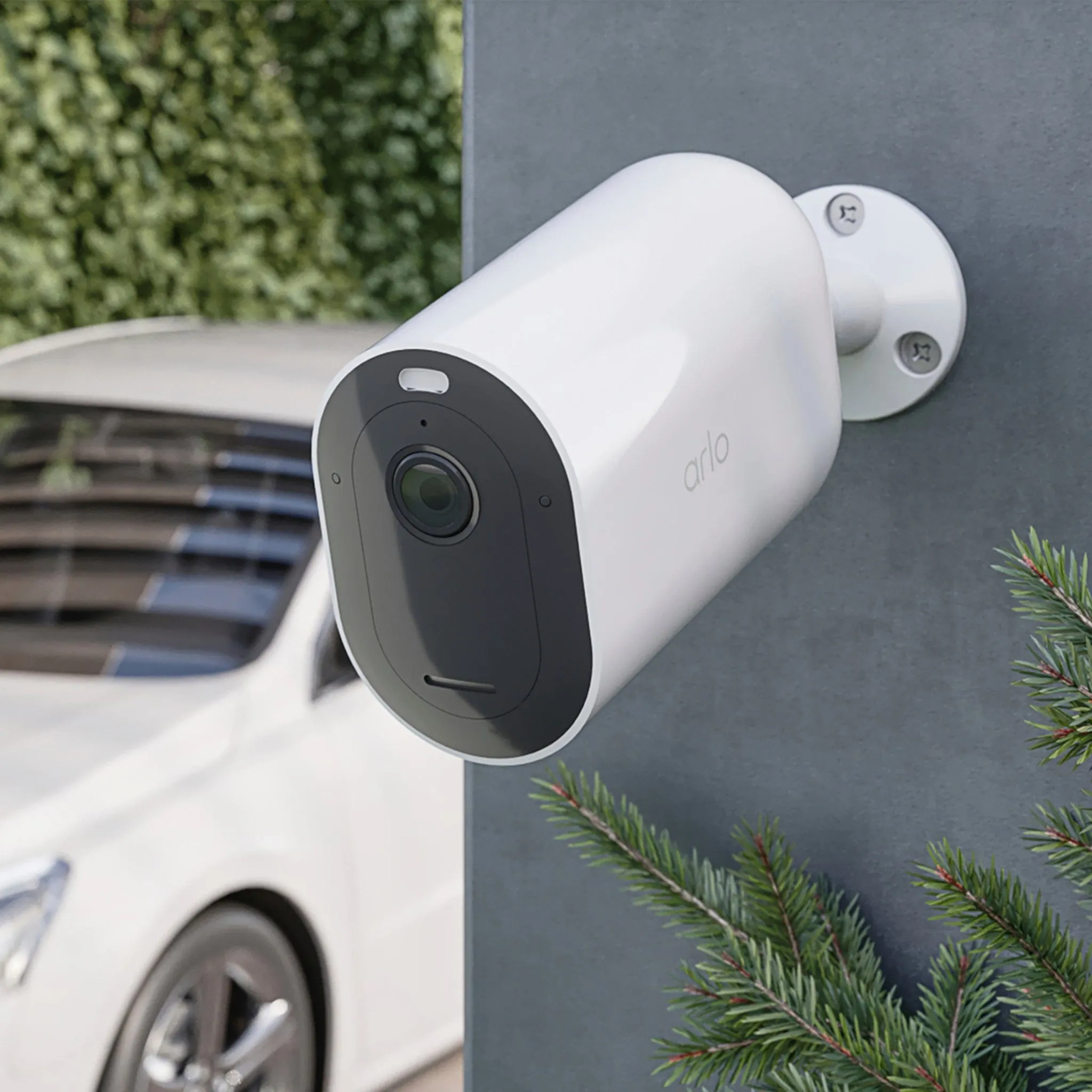 Arlo Pro 4 Bundle Includes 4 Cameras with XL Battery and Housing, 4 Security Mounts and SmartHub - Certified Refurbished