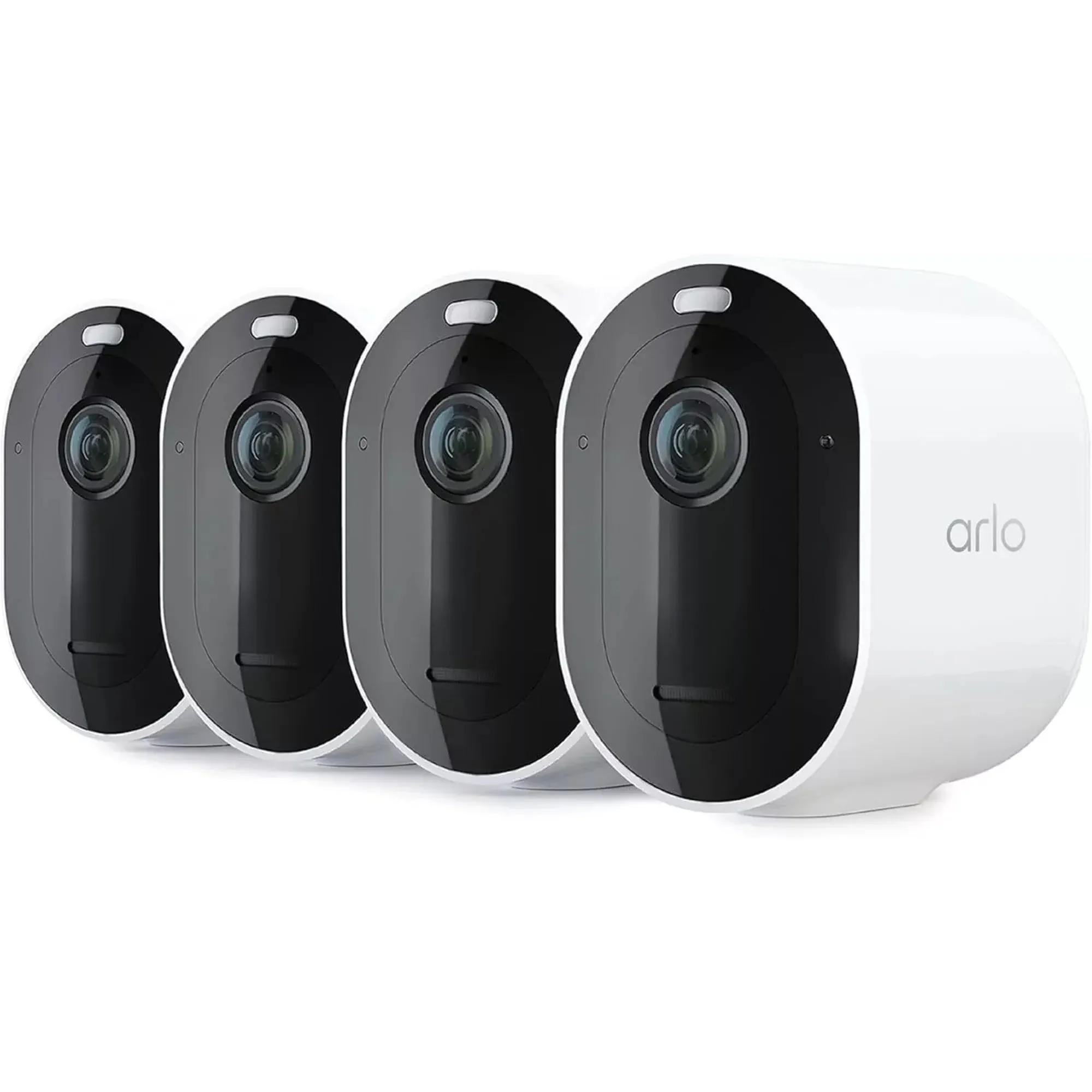 Arlo Pro 5S 2K Wireless Security Camera (4 Pack), Wi-Fi, 160° View, Black - VMC4460P-100NAR (Certified Refurbished)