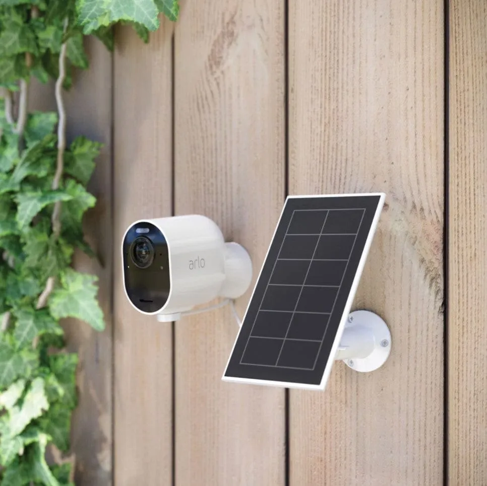 Arlo Solar Panel Charger Works with Arlo Ultra, Ultra 2, Pro 3, Pro 4 and Pro 3 Floodlight Cameras 2 Pack - Certified Refurbished