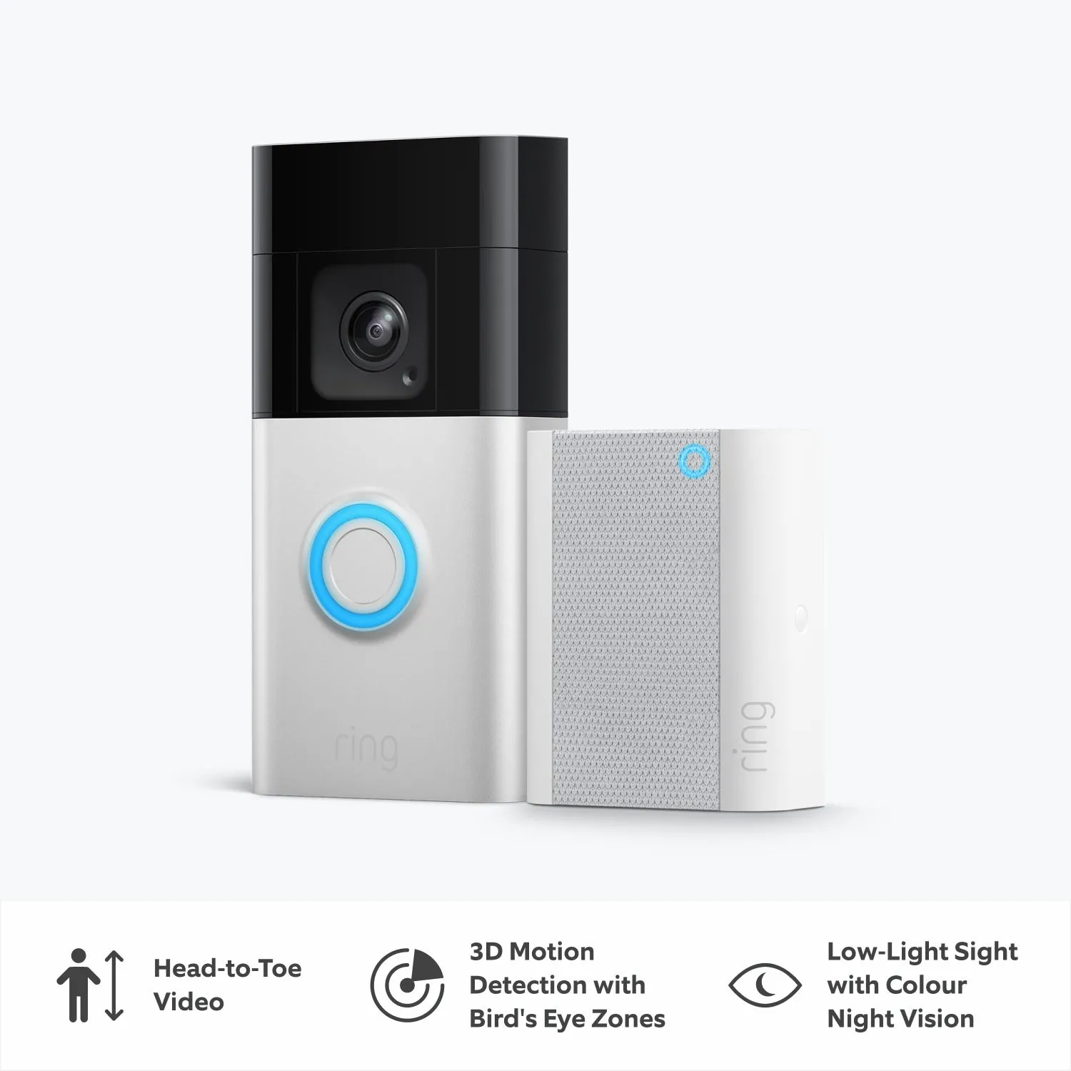 Battery Video Doorbell Pro   Chime