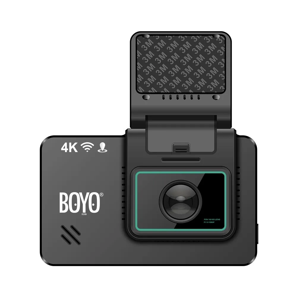 BOYO VTR419GW 4K Ultra HD / 2K Full HD - Dual Camera Dashcam