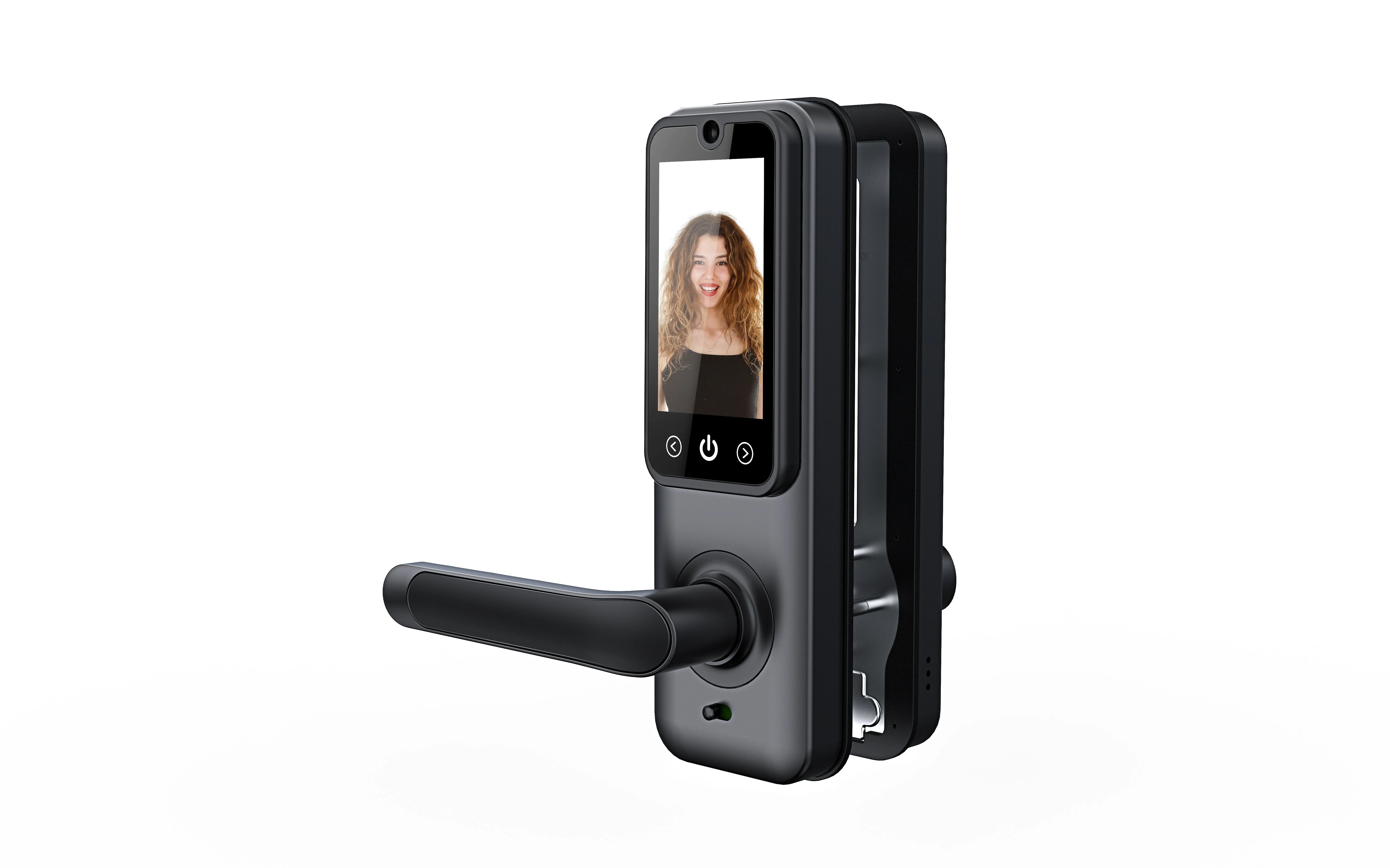 BRIDGE|US STANDARD SINGLE LATCH SMART DOOR LOCK WITH VIDEO CALLING FEATURE