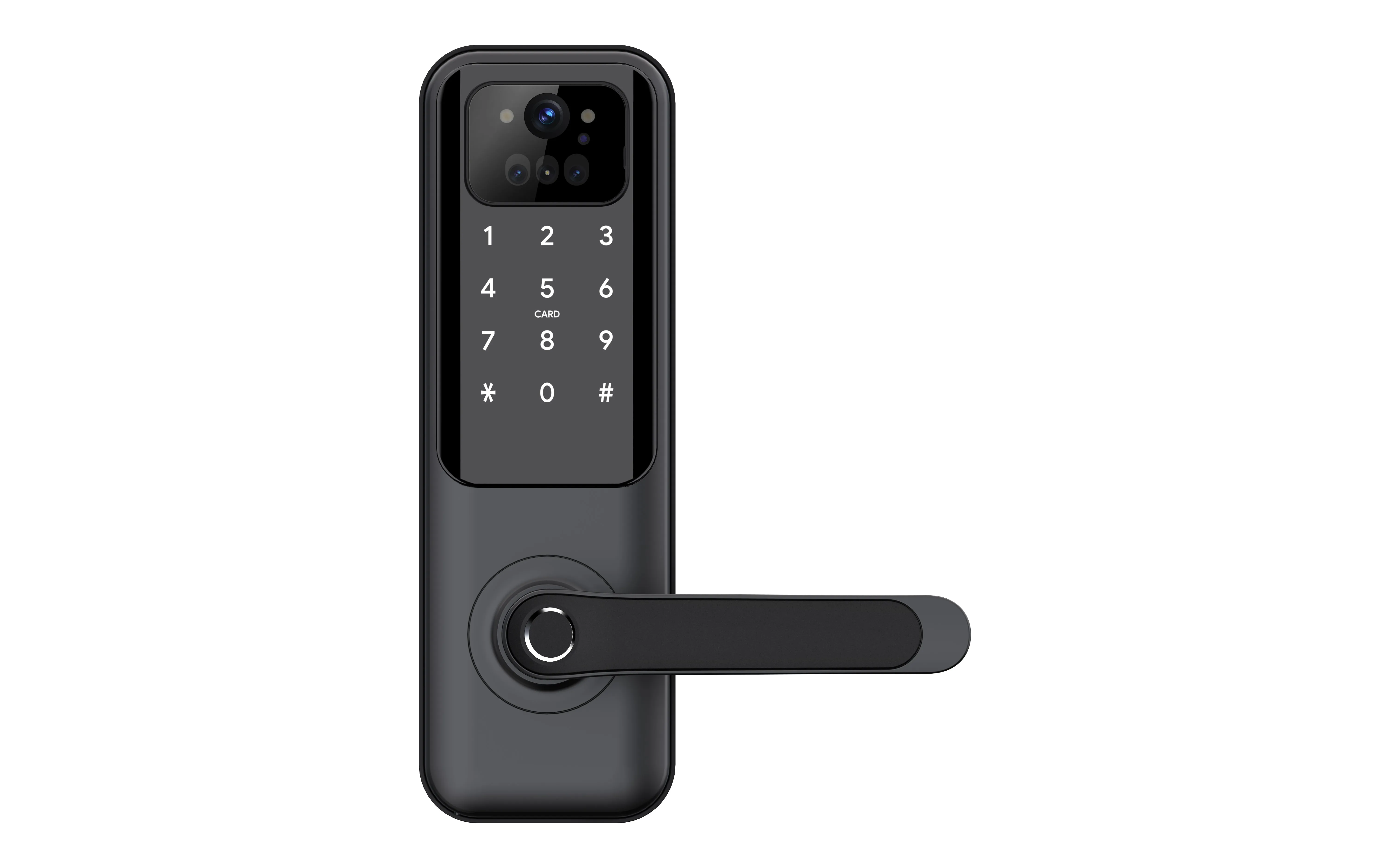 BRIDGE|US STANDARD SINGLE LATCH SMART DOOR LOCK WITH VIDEO CALLING FEATURE