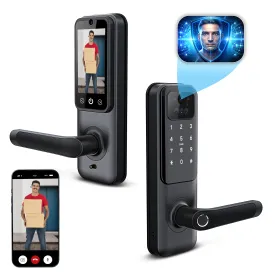 BRIDGE|US STANDARD SINGLE LATCH SMART DOOR LOCK WITH VIDEO CALLING FEATURE