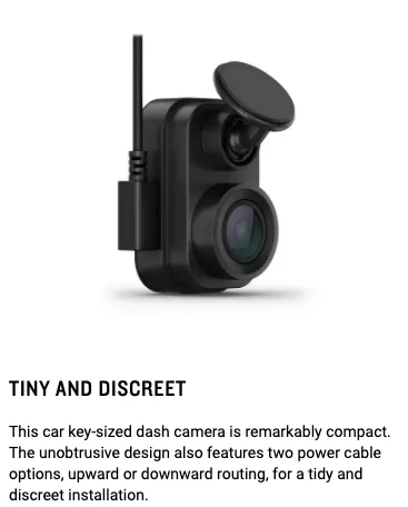 Garmin Dash Cam™ Mini 2