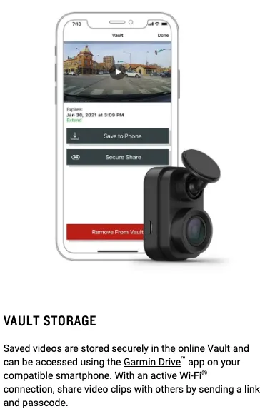 Garmin Dash Cam™ Mini 2