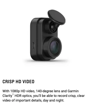 Garmin Dash Cam™ Mini 2