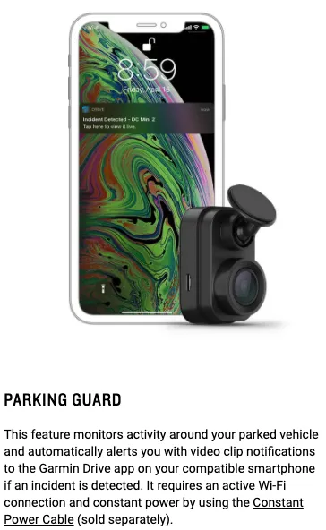 Garmin Dash Cam™ Mini 2