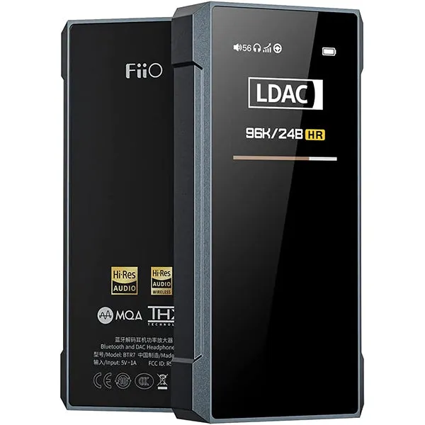 Headphone amplifier FiiO BTR7 (Type-C), titanium