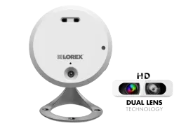 Home WiFi HD camera with remote viewing, audio and night vision