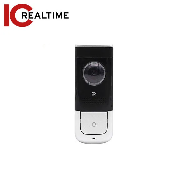 IC Realtime - DINGER | Video Doorbell / 1080p/2MP Wi-Fi Video Doorbell Camera / Super Wide Angle 140° Field Of View / Dash Cloud Service With Dash App