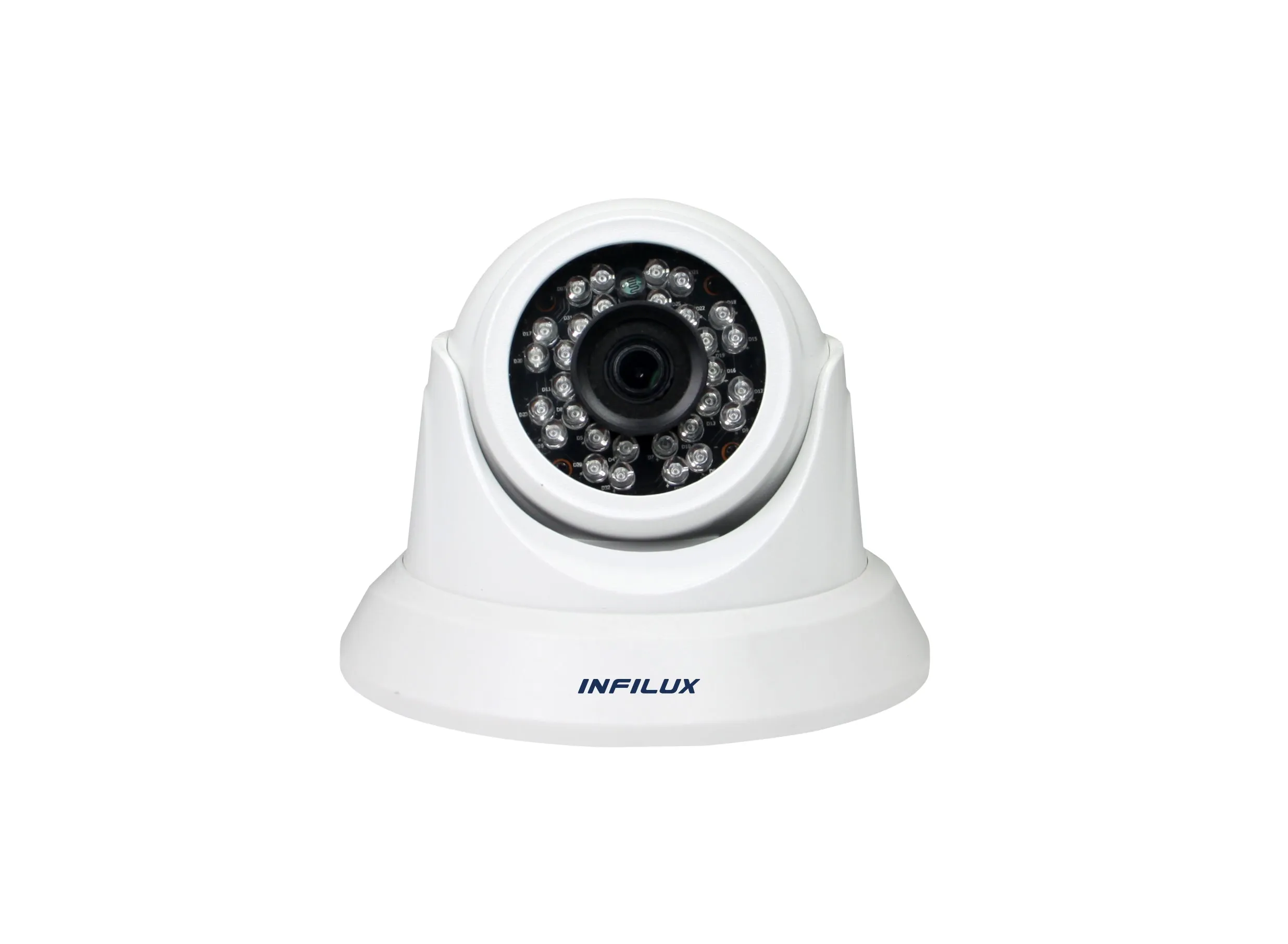 Infilux 8-Channel 4MP Surveillance Kit with 3.6mm Dome IP Cameras