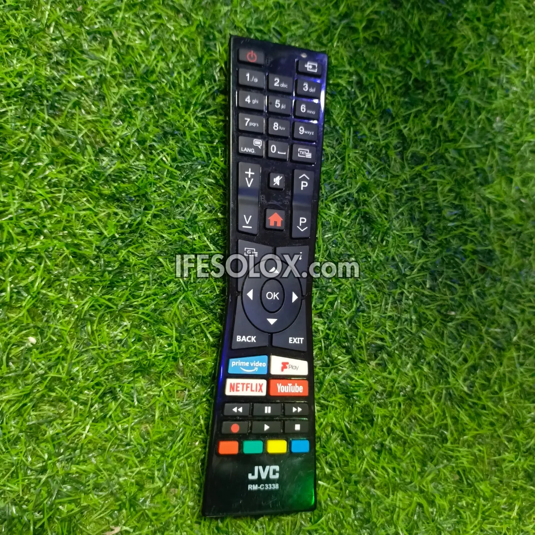 JVC RM-C3338 Smart TV Remote Control - Brand New