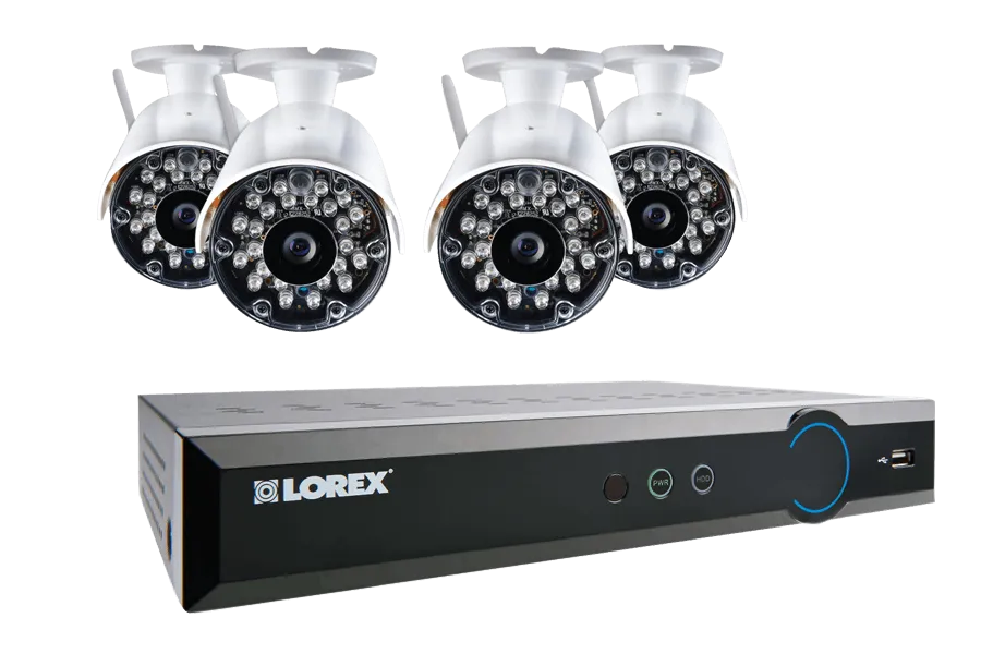 LH030 Eco Blackbox 3 Series 8-Channel Security Camera System with Weatherproof Wireless Cameras