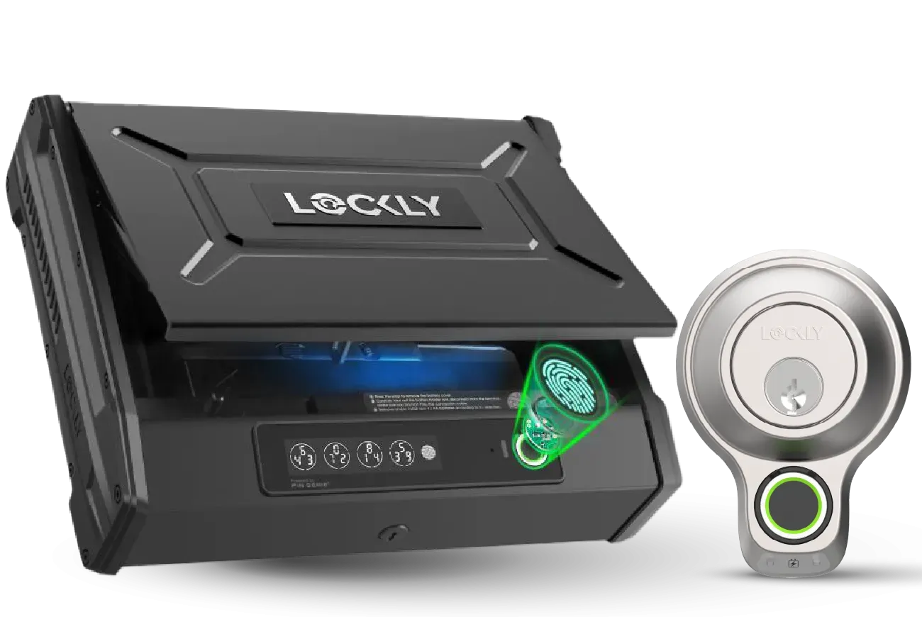 Lockly Lock-n-Safe Smart Combo