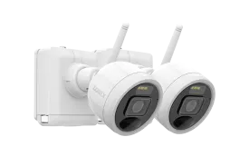 Lorex 2K Spotlight Outdoor Battery Security Camera (Two-Pack) - Open Box