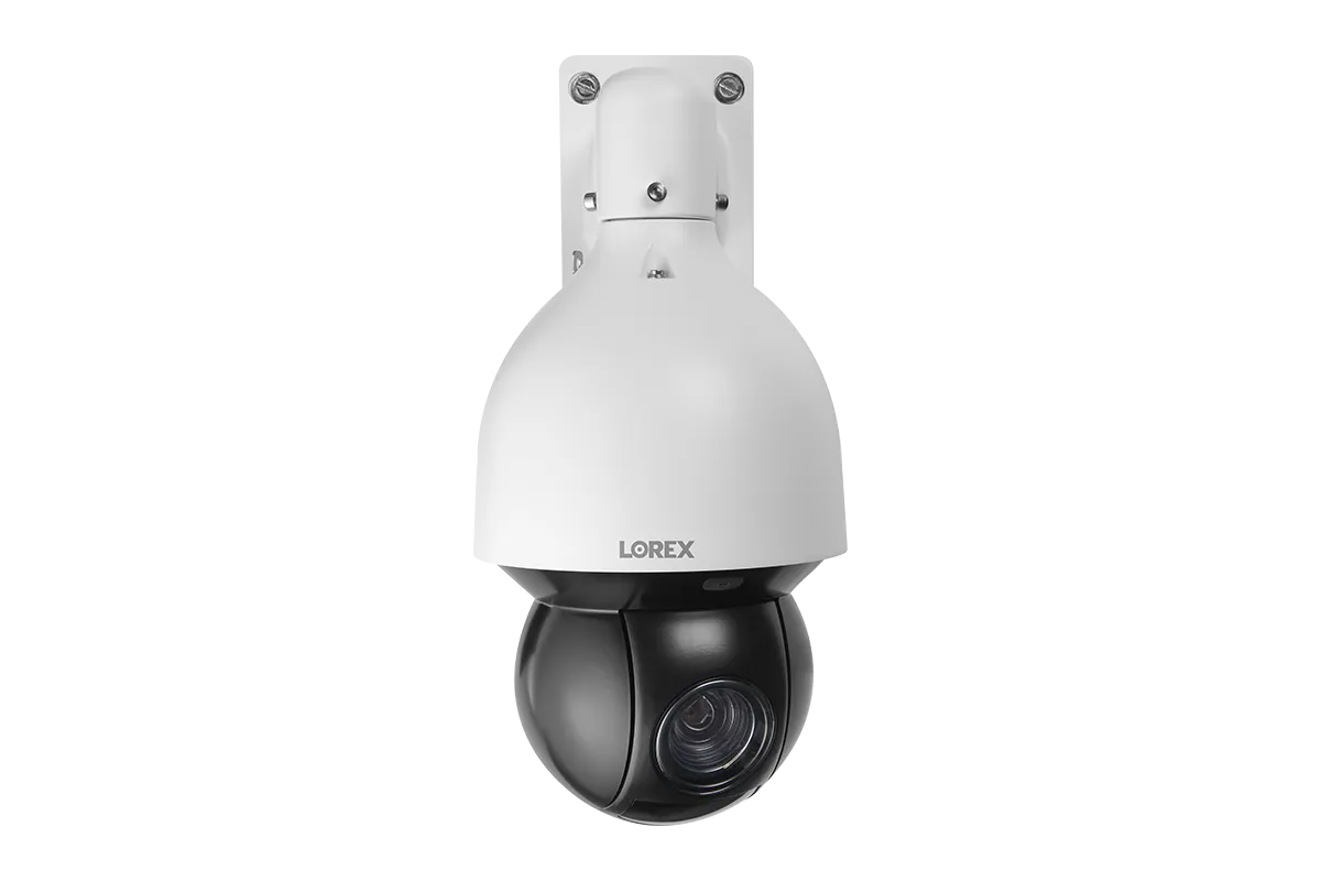 Lorex 4K Outdoor IP Camera with 25x Optical Zoom and IK10 Vandal Proof Rating