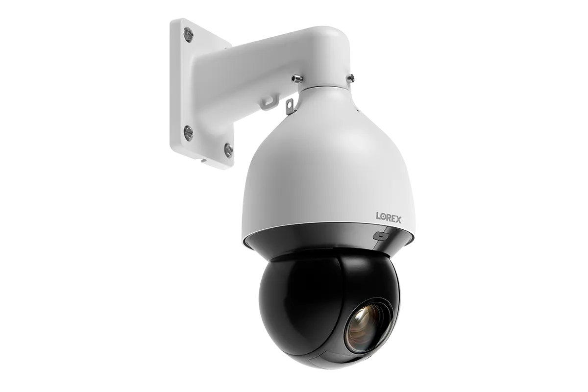 Lorex 4K Outdoor IP Camera with 25x Optical Zoom and IK10 Vandal Proof Rating