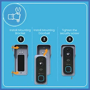 Marrath  Smart Wi-Fi Video Doorbell