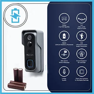 Marrath  Smart Wi-Fi Video Doorbell