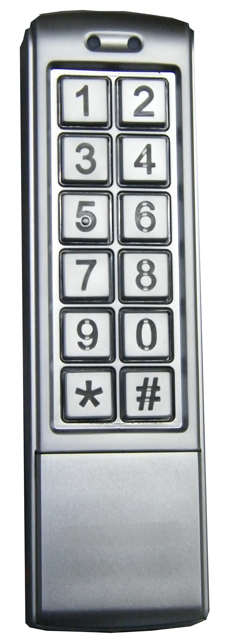 Mullion-Style Outdoor Digital Access Keypad w/ Built-In Prox Reader JSK-2323-SPQ