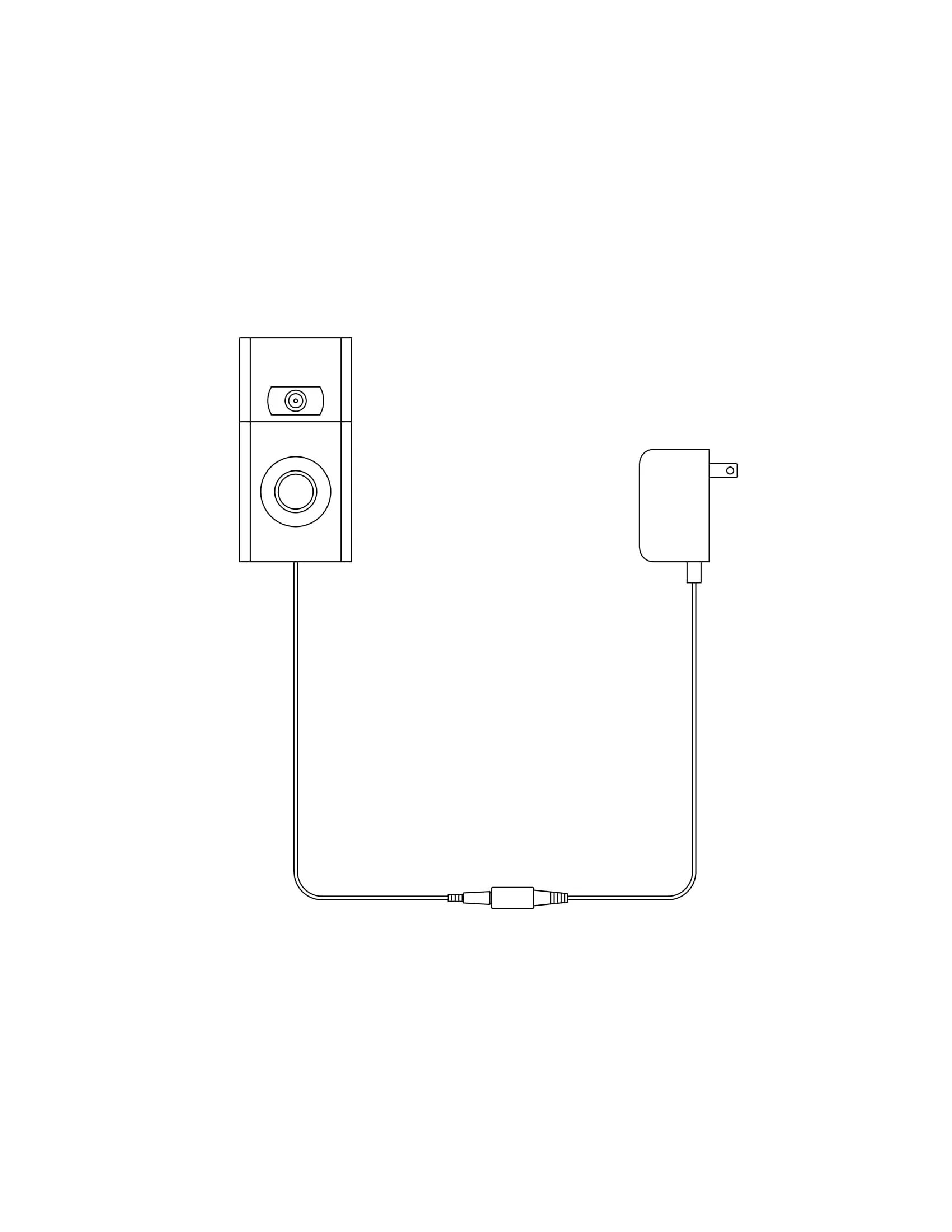 OhmKat Video Doorbell Power Supply - Compatible with Ring Video Doorbell 2 and Video Doorbell 3