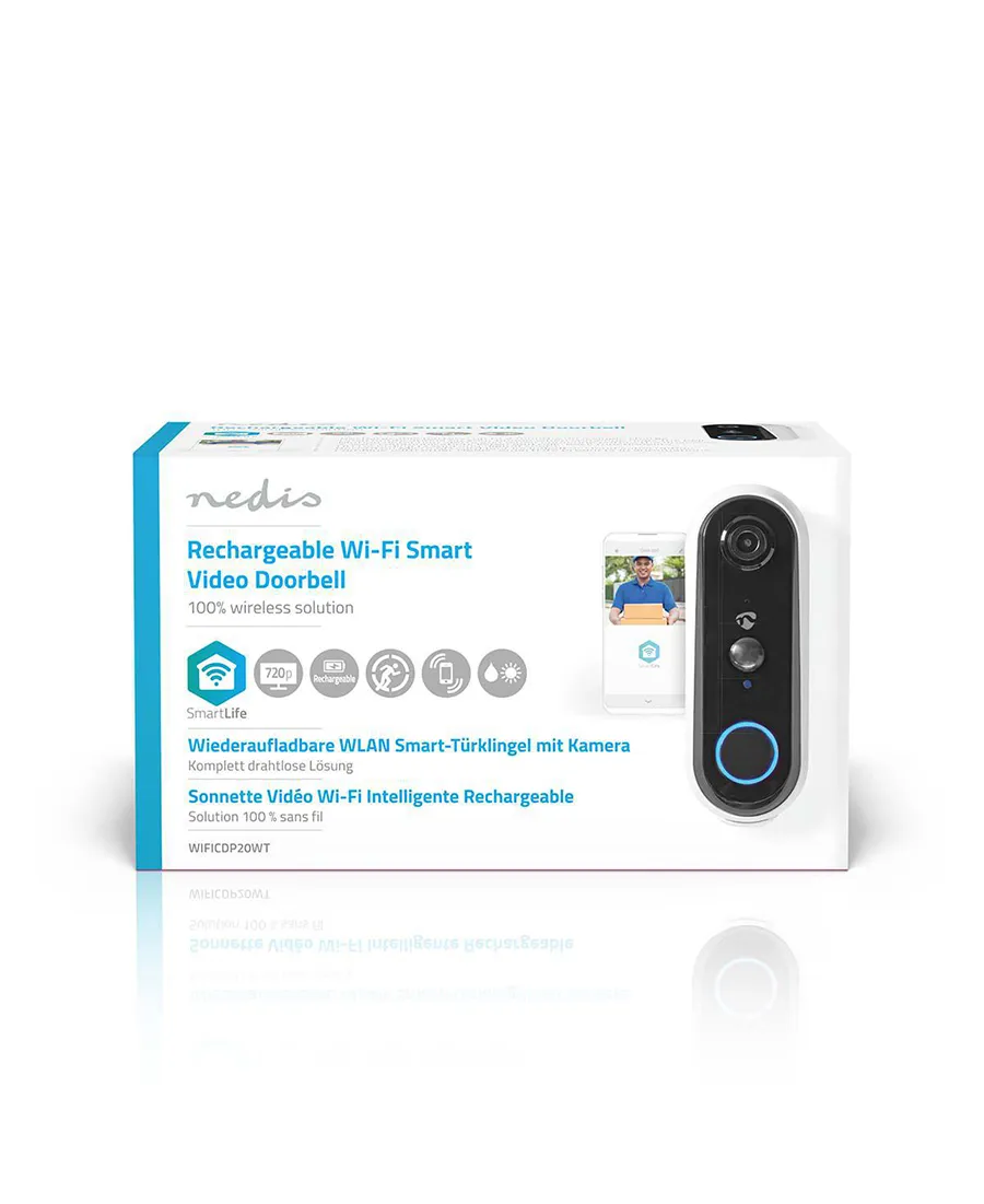 Rechargeable Wi-Fi Smart Video Doorbell