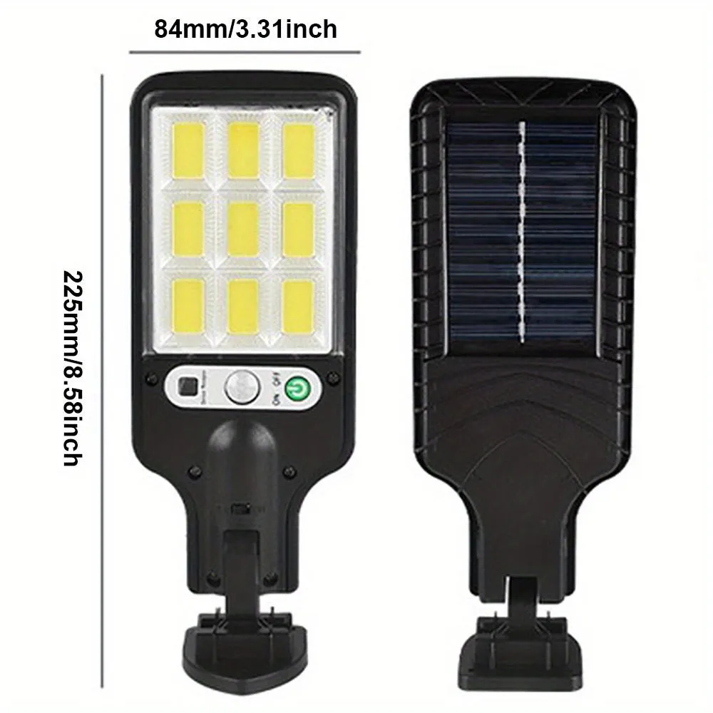 Remote Controlled Solar Security Light for Garden and Garage