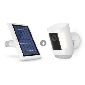 Ring Spotlight Cam Pro   Solar Panel Bundle