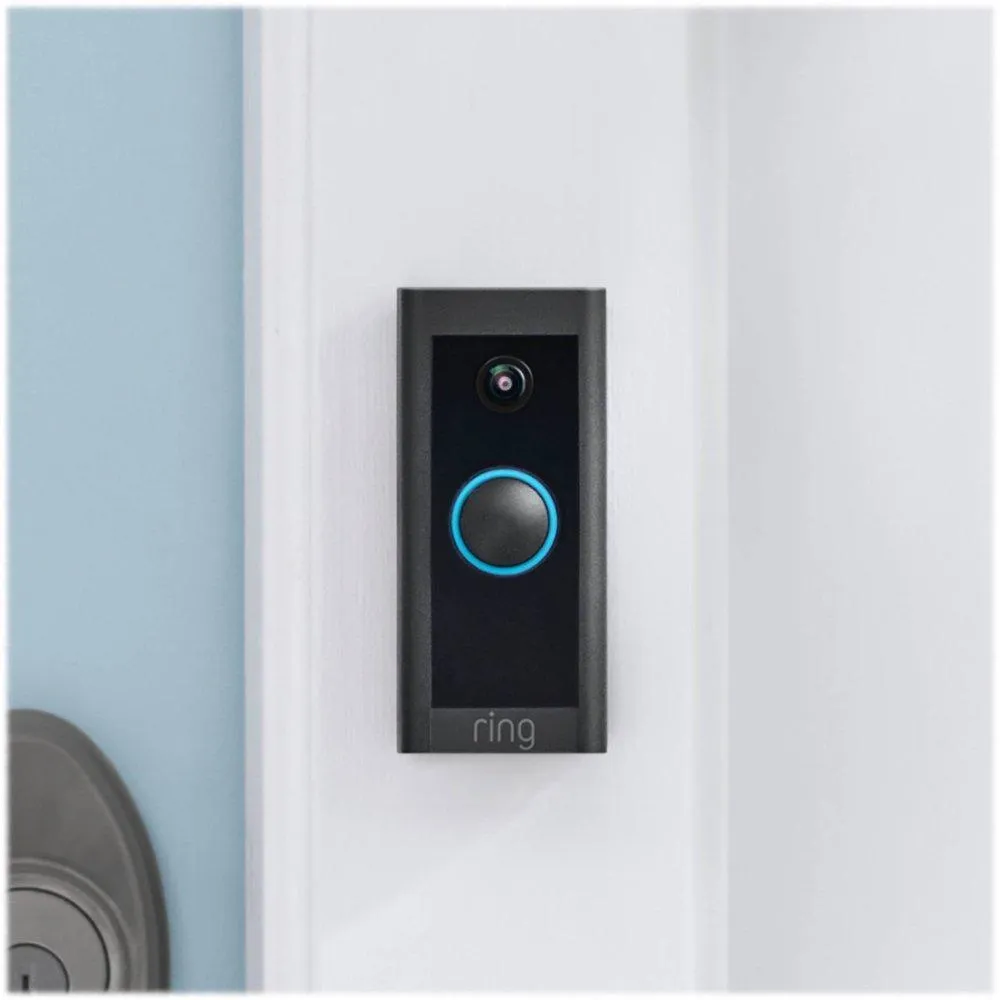 Ring Wi-Fi Wired Video Doorbell (Refurbished)