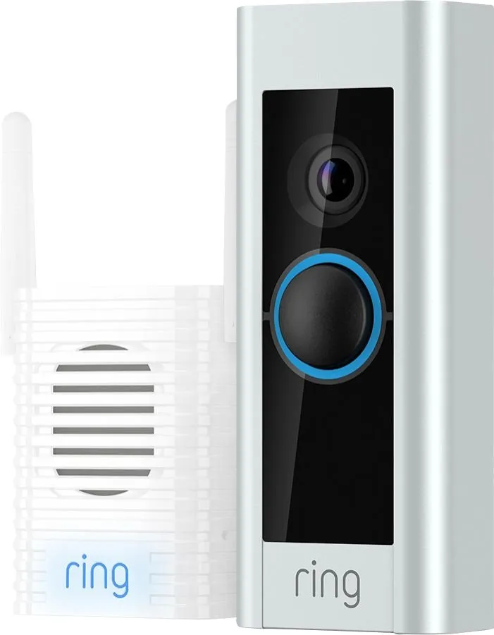 Ring Wired Doorbell Plus (Video Doorbell Pro) and Ring Chime Pro