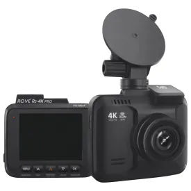 ROVE R2-4K PRO Dash Cam with Built-in GPS and 5G WiFi Dash Camera for Cars