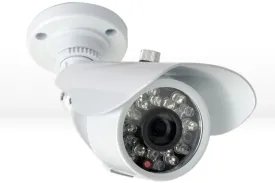 Security camera with night vision